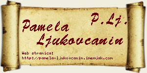 Pamela Ljukovčanin vizit kartica